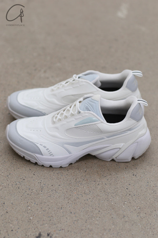 untitlab lace-up sneakers UTB-UN034103-BAI White PU9